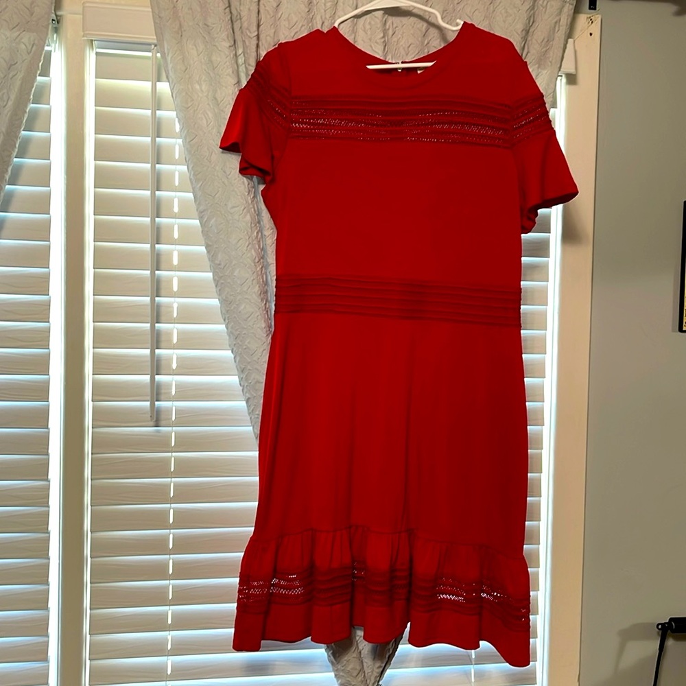 XL Michael Kors Red Dress-only worn once!